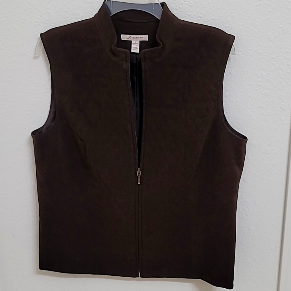 Ladies JM Collection SZ 14 Zip upVest